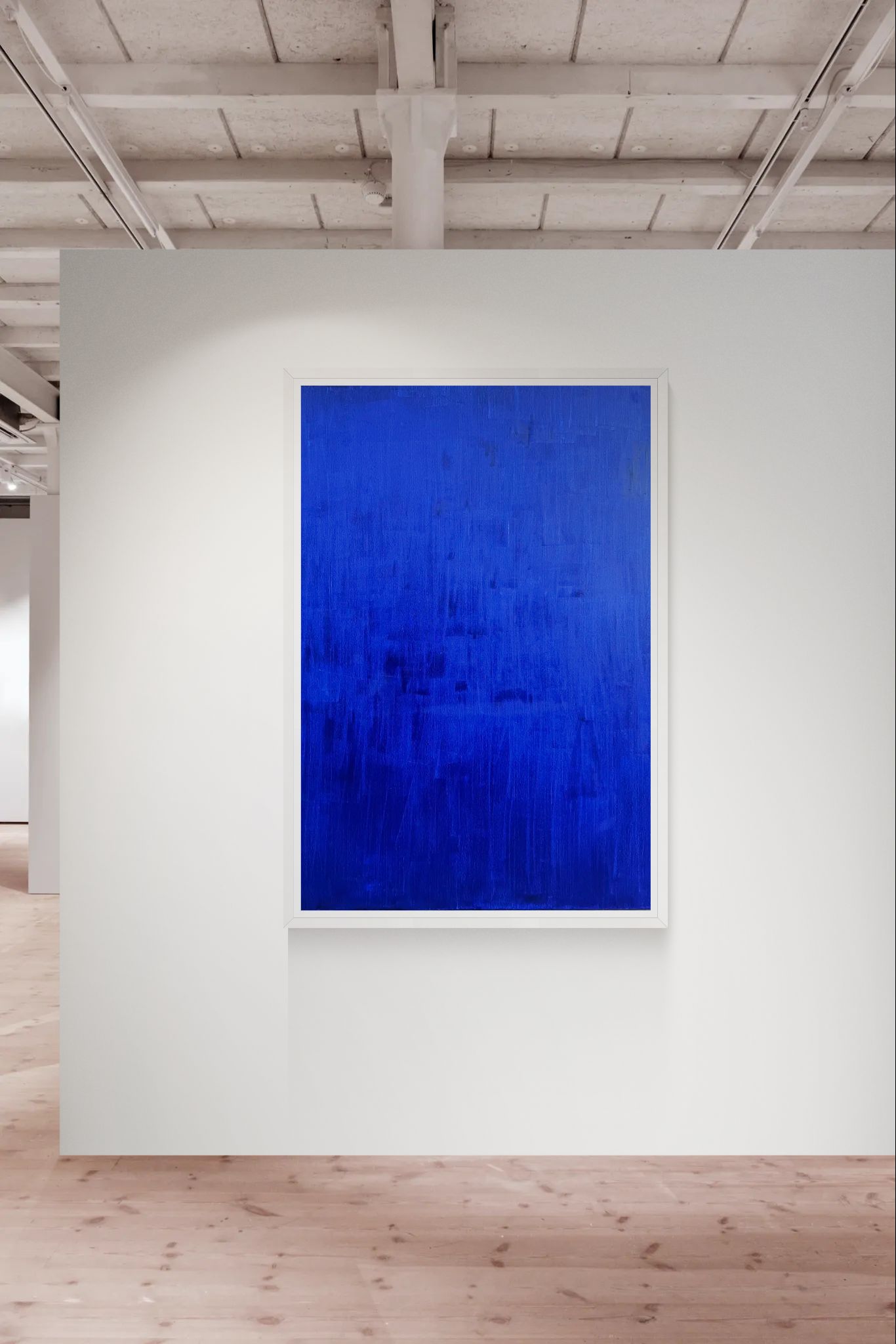 Monochrome bleu